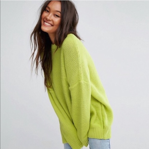 green sweater asos